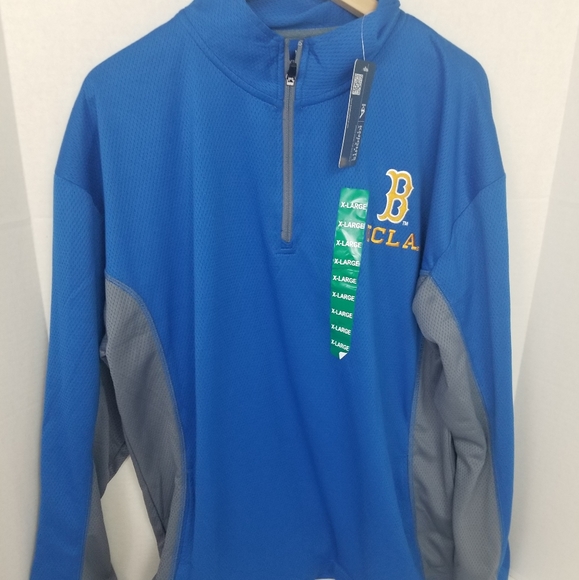UCLA Bruins sz XL pullover sweater 1/4 zip mock neck - Picture 1 of 5